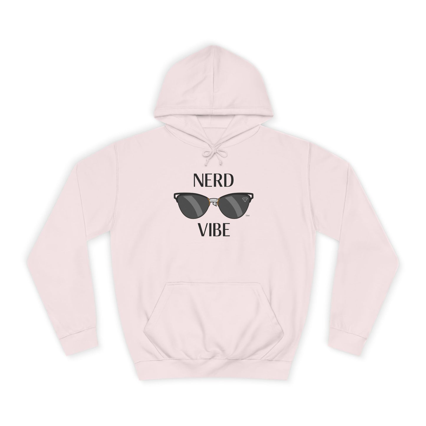 College Hoodie - Lady Nerd Vibe