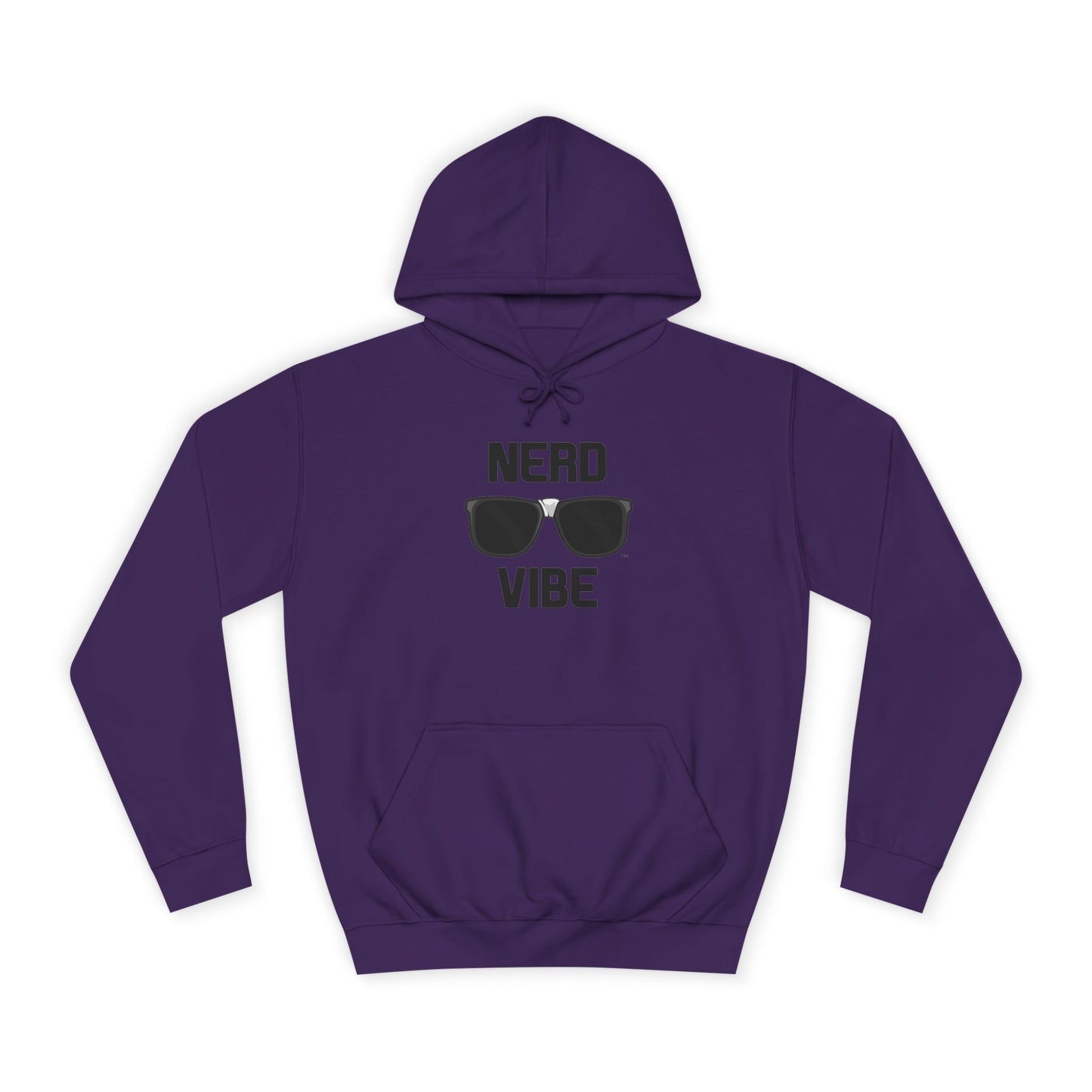 College Hoodie - Nerd Vibe