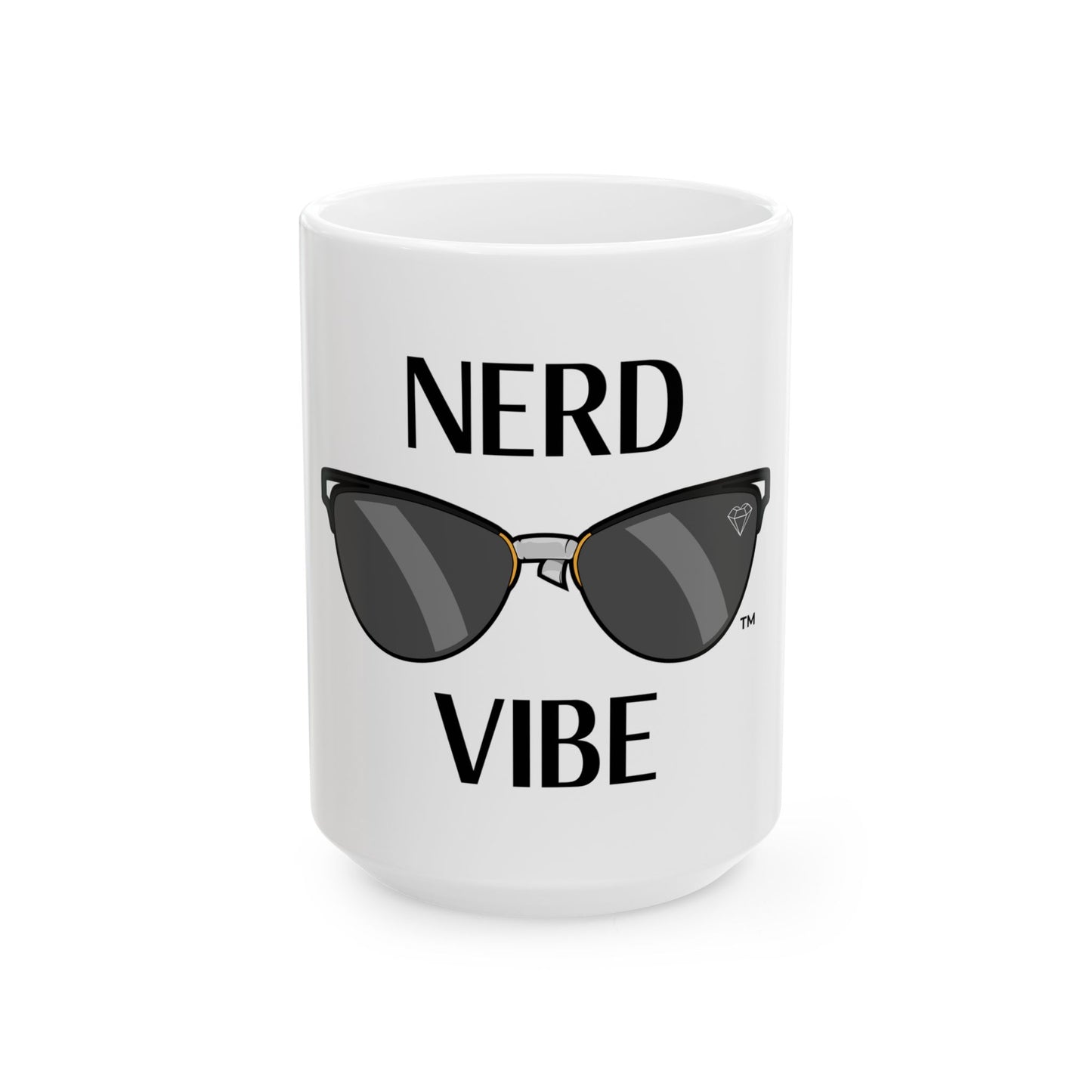 Bonus Mom Ceramic Mug - Lady Nerd Vibe