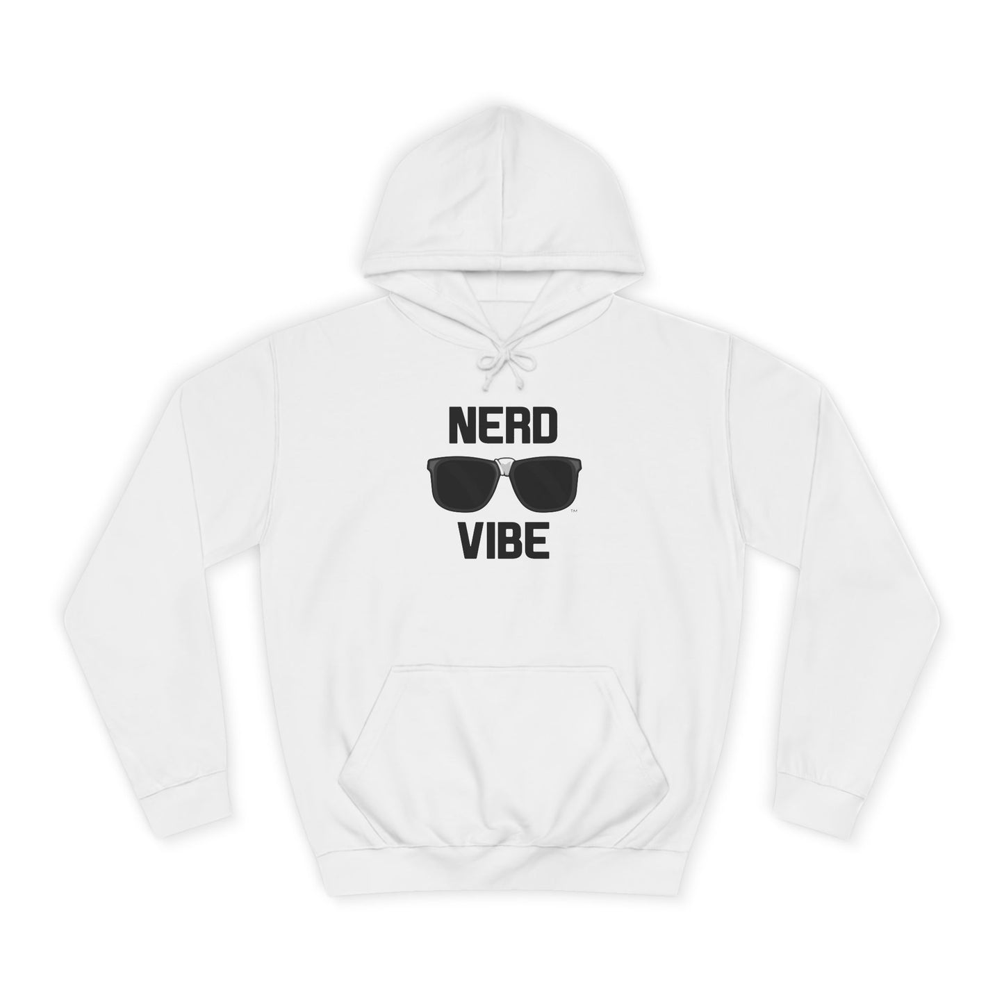 College Hoodie - Nerd Vibe