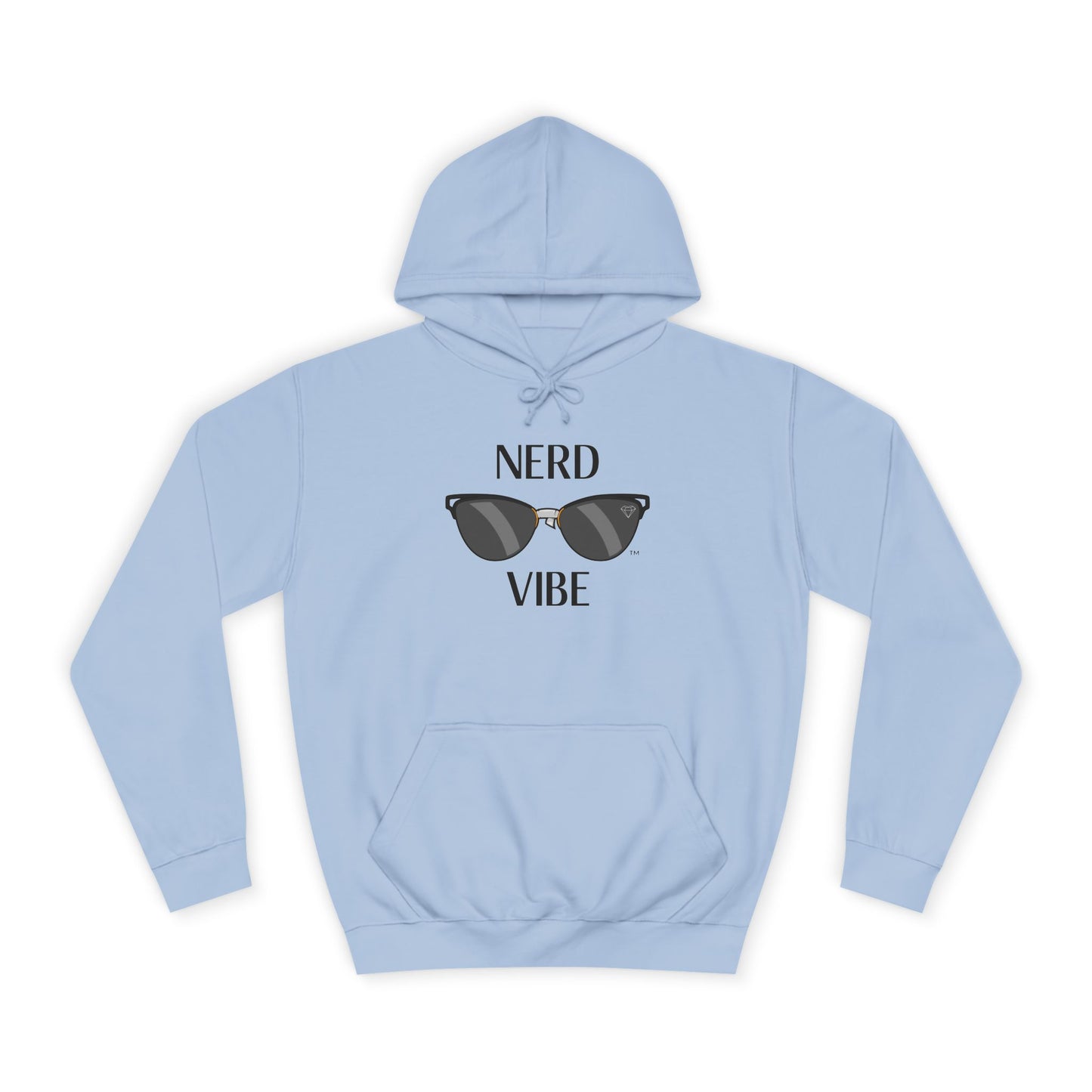 College Hoodie - Lady Nerd Vibe