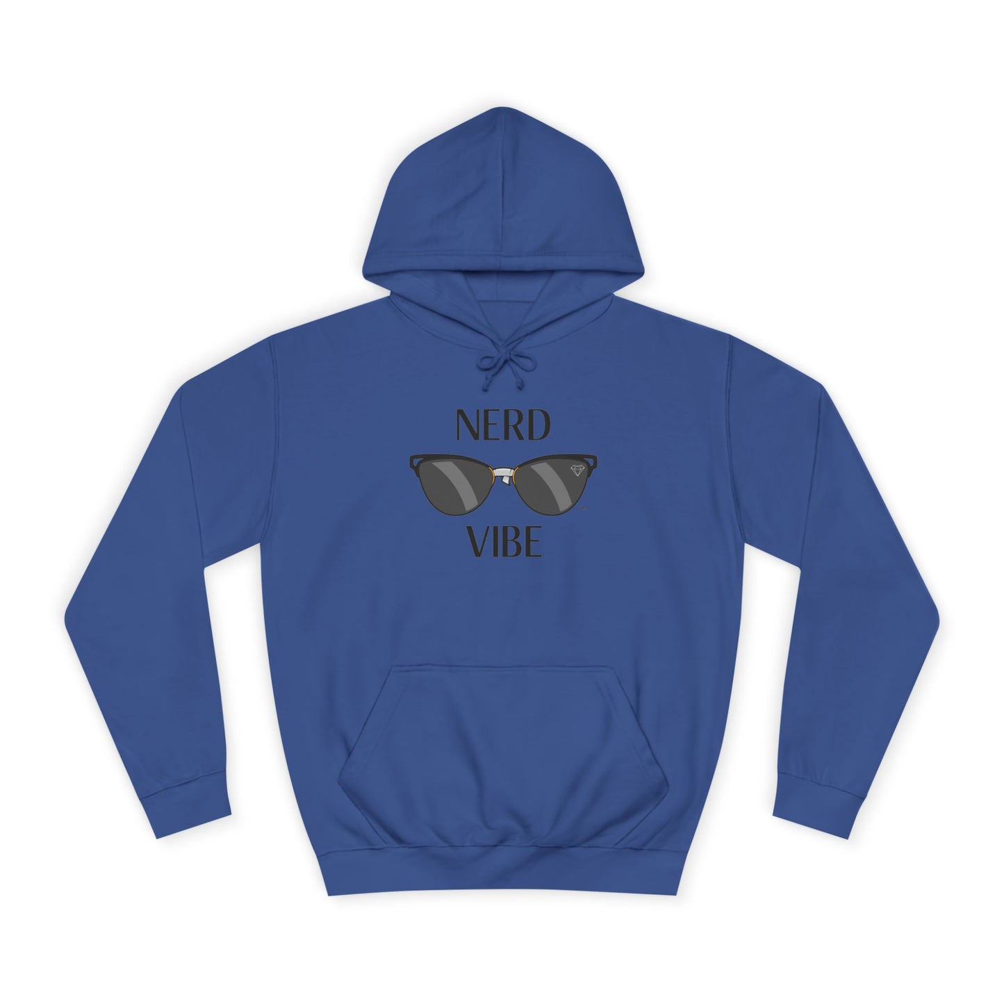 College Hoodie - Lady Nerd Vibe