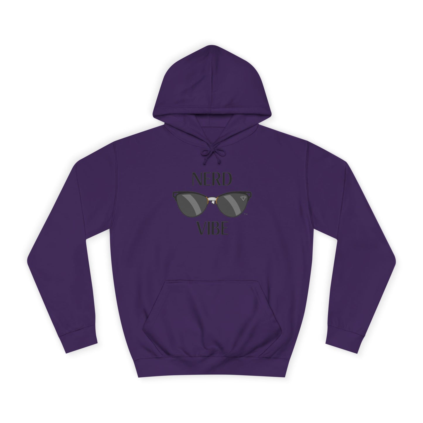 College Hoodie - Lady Nerd Vibe