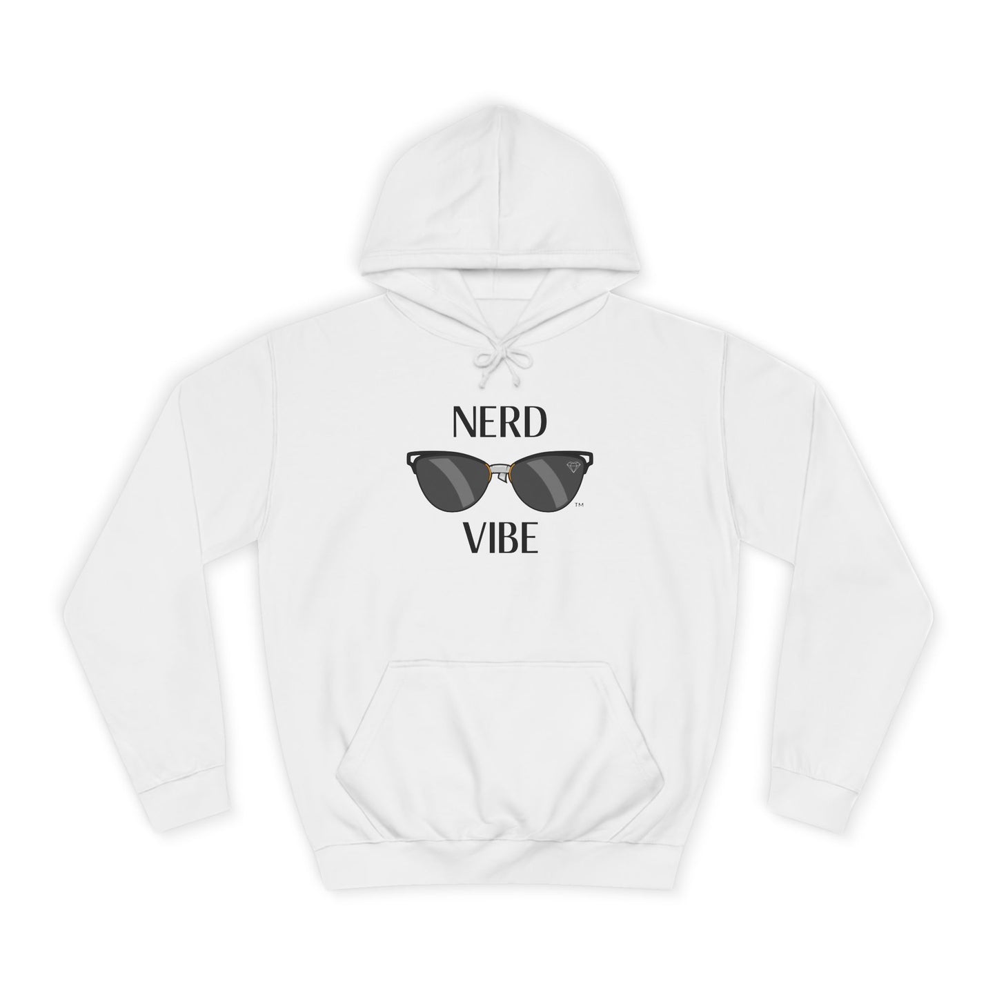 College Hoodie - Lady Nerd Vibe
