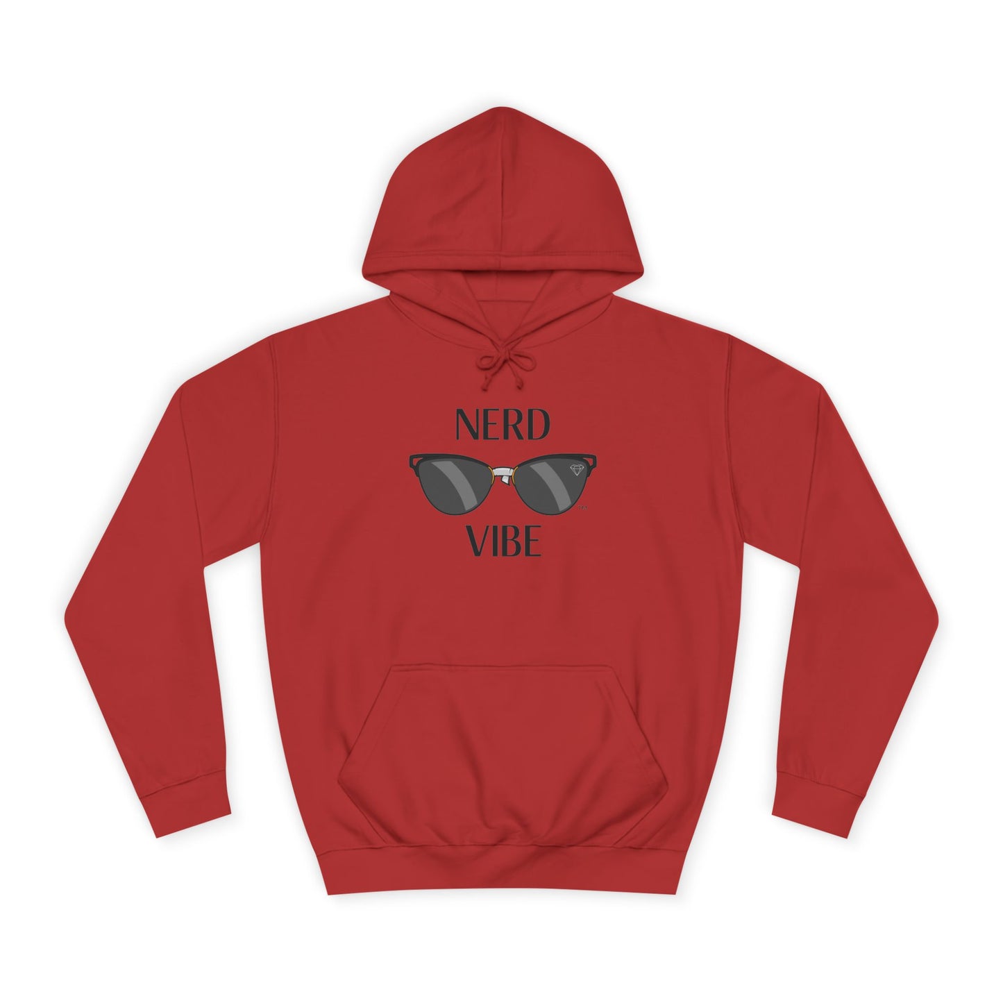 College Hoodie - Lady Nerd Vibe