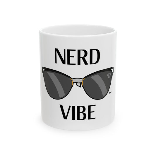 Bonus Mom Ceramic Mug - Lady Nerd Vibe