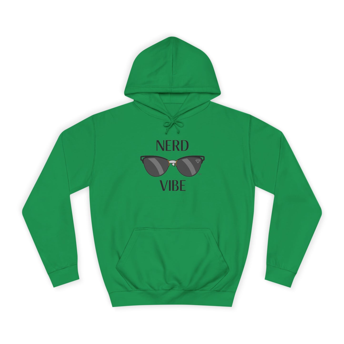 College Hoodie - Lady Nerd Vibe