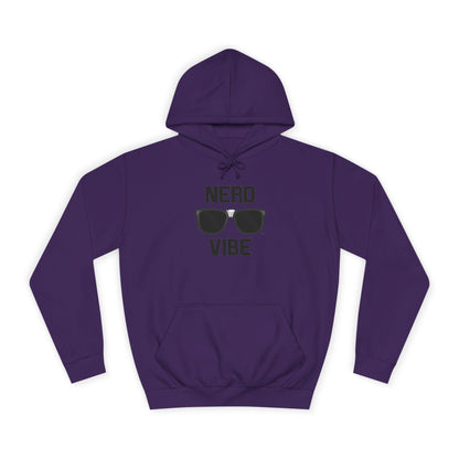 College Hoodie - Nerd Vibe